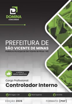 Controlador Interno São Vicente de Minas MG | Apostila 2026