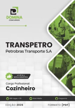 Cozinheiro TRANSPETRO | Apostila 2026