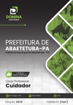 Cuidador Abaetetuba PA | Apostila 2026
