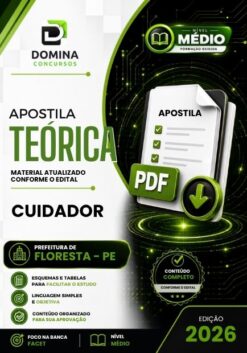 Cuidador Floresta PE | Apostila 2026