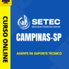 Curso Preparatório: SETEC Campinas-SP - Agente de Suporte Técnico | Completo 2026 3 Curso Preparatório: SETEC Campinas-SP - Agente de Suporte Técnico | Completo 2026