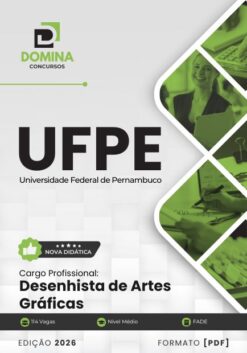 Desenhista de Artes Gráficas UFPE | Apostila 2027