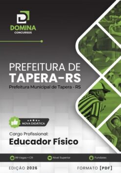 Educador Físico Tapera RS | Apostila 2026