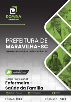 Enfermeiro Maravilha SC | Apostila 2026