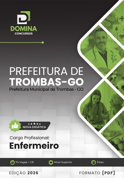 Home 8 Enfermeiro Trombas GO | Apostila 2026