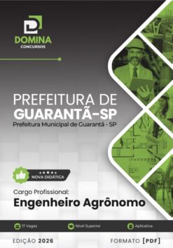 Engenheiro Agrônomo Guarantã SP | Apostila 2026