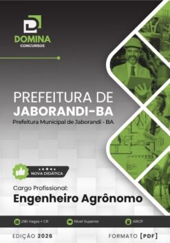 Engenheiro Agrônomo Jaborandi BA | Apostila 2026