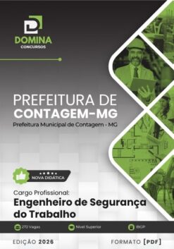 Engenheiro de Segurança do Trabalho Contagem MG | Apostila 2026