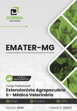 Extensionista Agropecuário Médico Veterinário EMATER MG | Apostila 2026