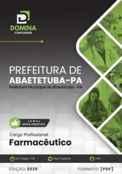 Farmacêutico Abaetetuba PA | Apostila 2026
