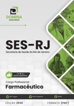 Farmacêutico SES RJ | Apostila 2026