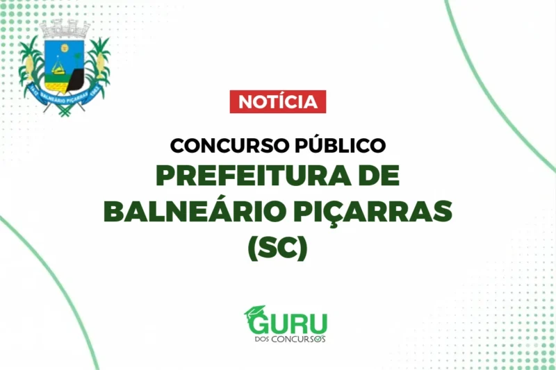 Concurso Guarda Municipal Balneário Piçarras (SC): Salário inicial de R$ 5.300! 3 featured 16
