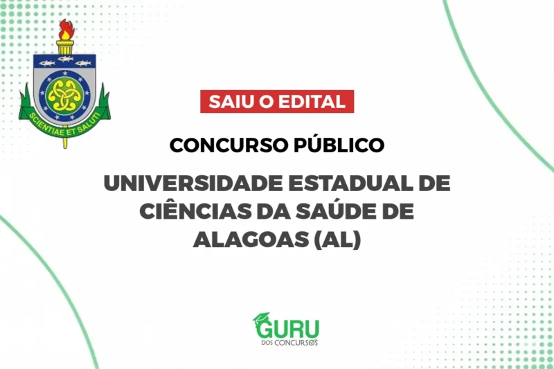 Concurso UNCISAL: Professor! Salário de R$9 mil! saiu o edital!