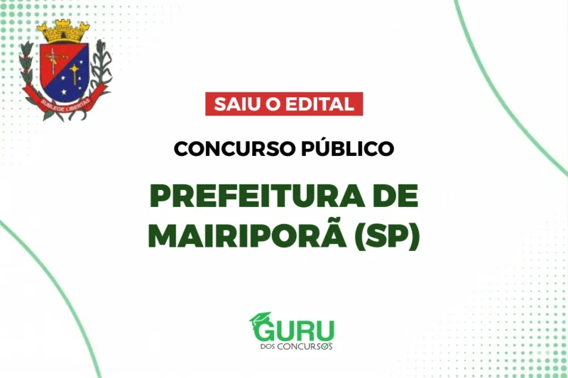 Concurso Prefeitura de Mairiporã: Edital Publicado e Salários R$ 5,5 mil 2 featured 171