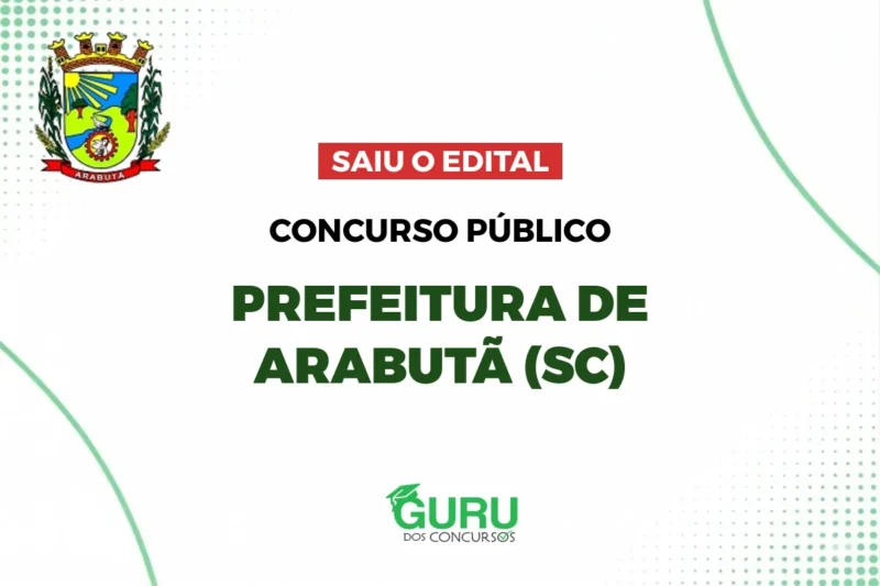 Concurso Prefeitura de Arabutã (SC): Edital Publicado! Salário até R$6.742. 8 featured 51