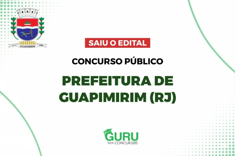 Concurso Prefeitura de Guapimirim (RJ): Edital com 125 Vagas! 4 featured 55