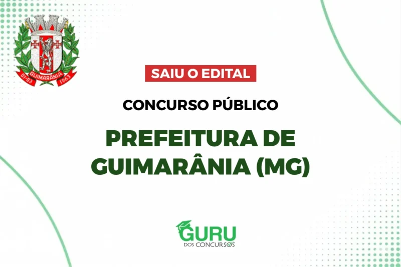 Concurso Prefeitura de Guimarânia (MG): Edital Publicado! R$ 3.145! 2 featured 58