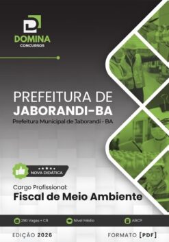 Fiscal de Meio Ambiente Jaborandi BA | Apostila 2026