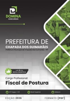 Fiscal de Postura Chapada dos Guimarães MT | Apostila 2026