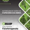 Fisioterapeuta AMS Itapecerica da Serra SP | Apostila 2026