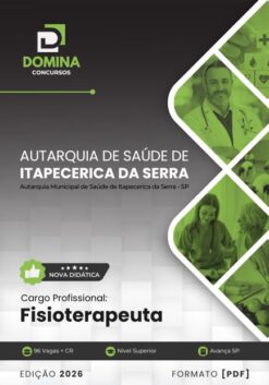Fisioterapeuta AMS Itapecerica da Serra SP | Apostila 2026