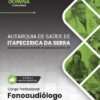 Fonoaudiólogo AMS Itapecerica da Serra SP | Apostila 2026