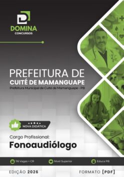 Fonoaudiólogo Cuité de Mamanguape PB | Apostila 2026