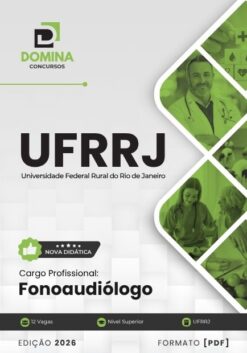 Fonoaudiólogo UFRRJ | Apostila 2026