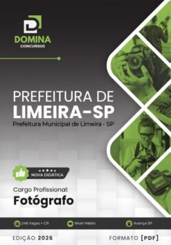 Fotógrafo Limeira SP | Apostila 2026
