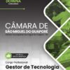 Gestor de Tecnologia Câmara São Miguel Guaporé RO | Apostila 2026