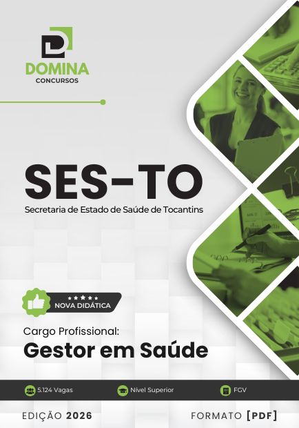 Gestor em Saúde SES TO | Apostila 2026 1 Gestor em Saúde SES TO | Apostila 2026