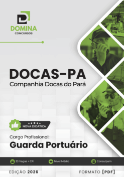 Guarda Portuário Companhia Docas PA | Apostila 2026