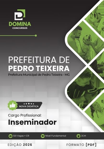 Inseminador Pedro Teixeira MG | Apostila 2026 1 Inseminador Pedro Teixeira MG | Apostila 2026