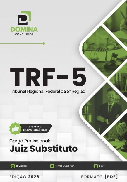 Juiz Substituto TRF 5 | Apostila 2026 1 Juiz Substituto TRF 5 | Apostila 2026