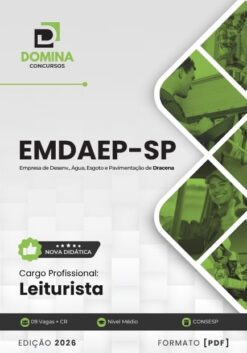 Leiturista EMDAEP Dracena SP | Apostila 2026