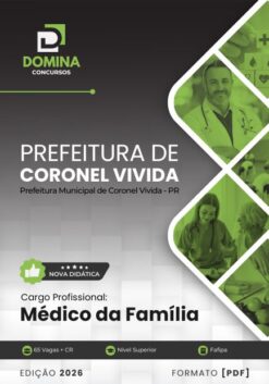Médico da Família Coronel Vivida PR | Apostila 2026