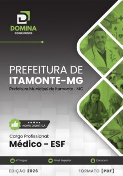 Médico ESF Itamonte MG | Apostila 2026