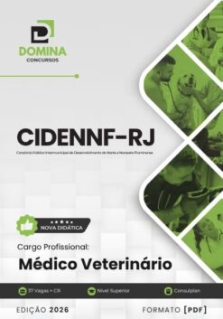 Médico Veterinário CIDENNF RJ | Apostila 2026