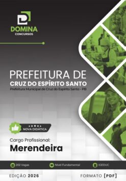 Merendeira Cruz do Espírito Santo PB | Apostila 2026