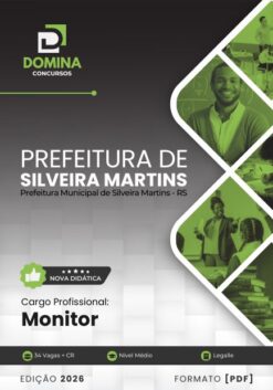 Monitor Silveira Martins RS | Apostila 2026