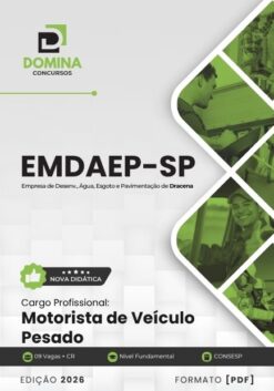 Motorista EMDAEP Dracena SP | Apostila 2026