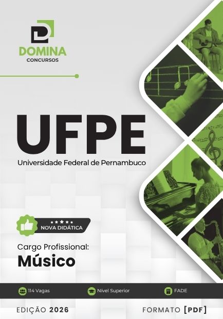 Músico UFPE | Apostila 2027 1 Músico UFPE | Apostila 2027