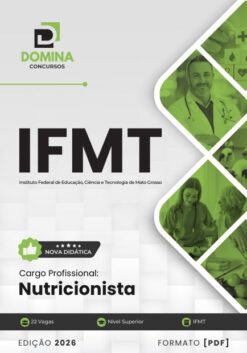 Nutricionista IFMT | Apostila 2026