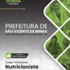 Nutricionista São Vicente de Minas MG | Apostila 2026