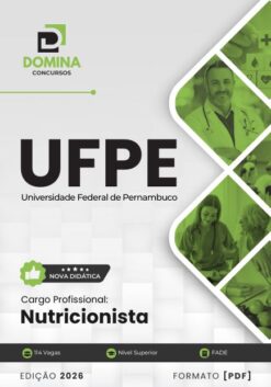 Nutricionista UFPE | Apostila 2027
