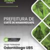 Odontólogo Cuité de Mamanguape PB | Apostila 2026