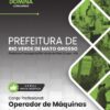 Operador de Máquinas Leves Rio Verde de Mato Grosso MS | Apostila 2026