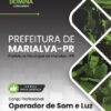 Operador de Som e Luz Marialva PR | Apostila 2026