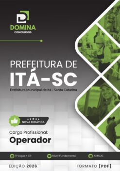 Operador Itá SC | Apostila 2026