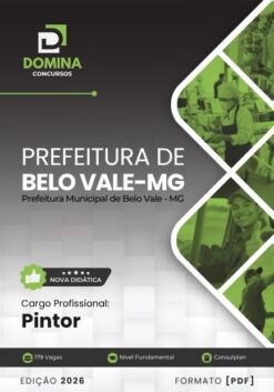 Pintor Belo Vale MG | Apostila 2026